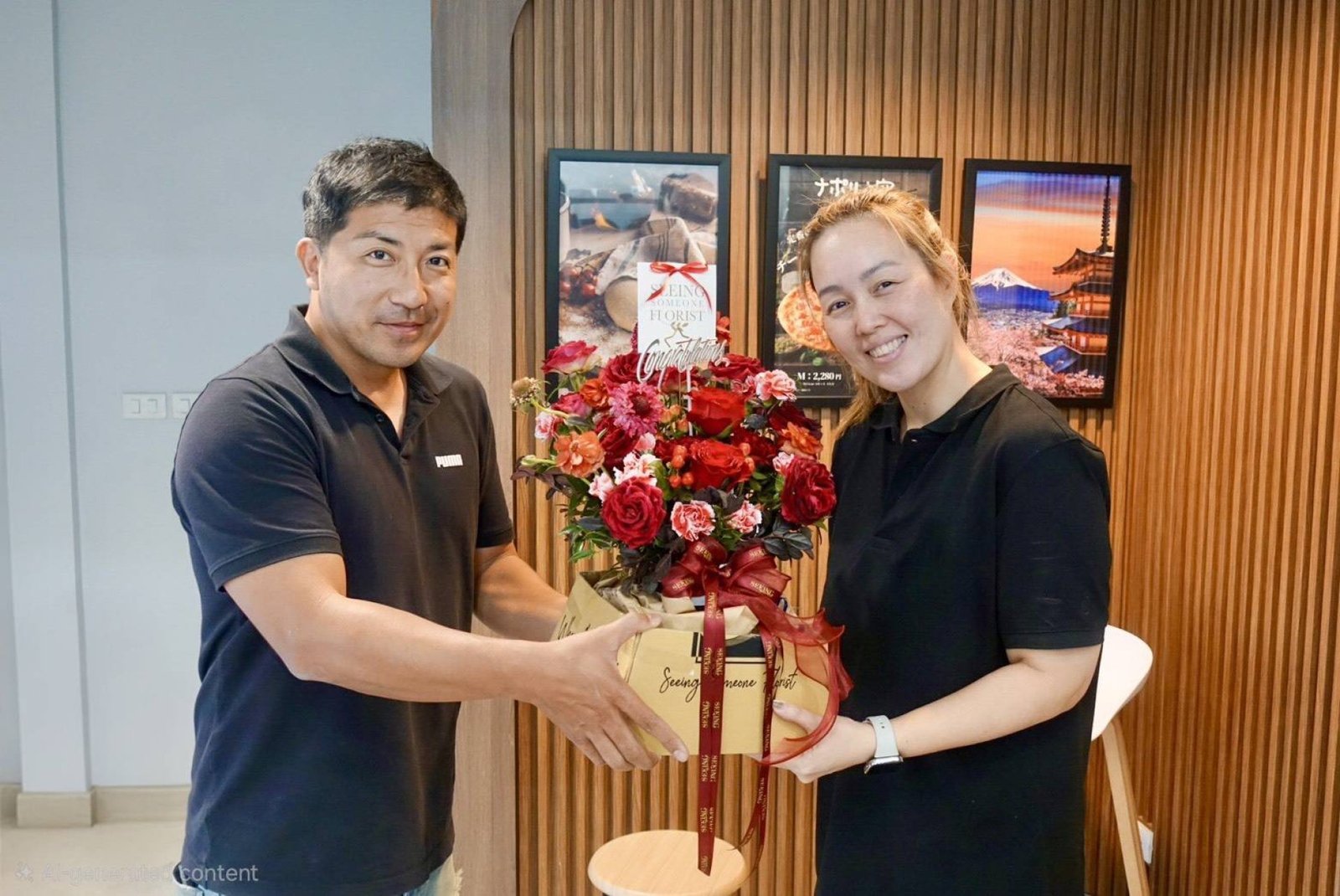 ขอบคุณสำหรับการเปิดสาขาใหม่